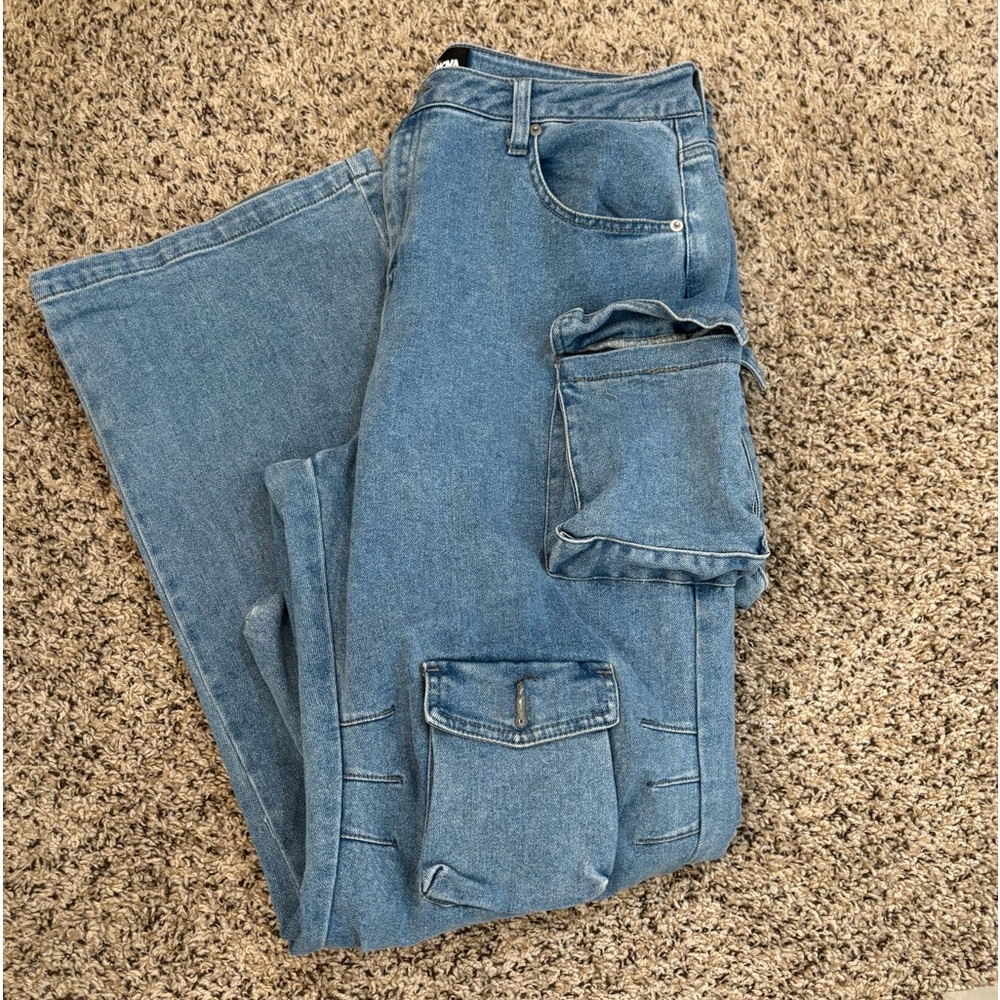 Fashion Nova Cargo Jeans